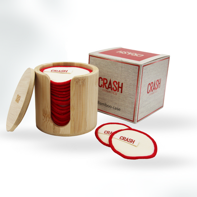 CRASH Bamboo Case + Reusable Pads